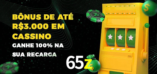 65z melhor bônus de depósito